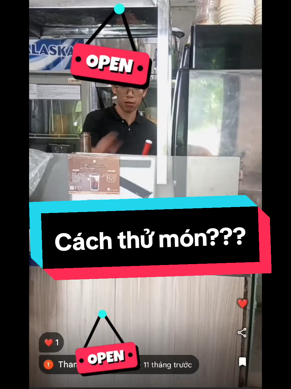 Trả lời @otvatieu  Đây là 2 video 1 a shipper up trên googlemap của quán 1 video 6 giây và 1 video 13 giây. Vấn đề liếm muỗng khi thử món rất nhiều lần bị phản ánh đánh giá từ 4 năm trước kéo dài đến nay. Có nhiều bạn mua uống nó ngọt và không ổn định lúc này lúc kia bạn nhìn cách đổ sữa vào ly là hiểu, k đong vô cốc k theo định lượng nên thử tới lui nhiều lần. #robustahoneycoffee #shipper #shopeefood #grabfood #xuhuong 