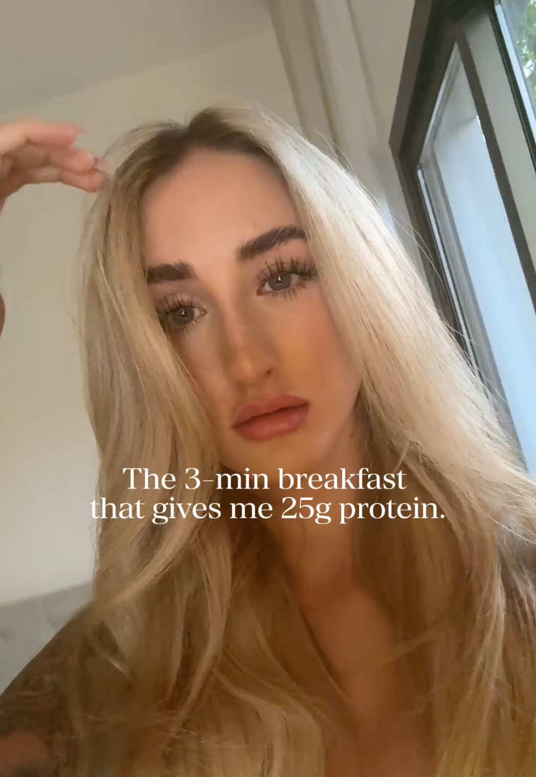 Chia seeds + oatmilk (sugarfree) 🌱 low-fat yogurt, agave, cinnamon ✨ fresh banana & strawberries 🍓🍌 homemade granola 🥄 Simple. 25g protein. 3 minutes. . . . #healthybreakfast #proteinrecipes #chiapudding #highprotein#CapCut 