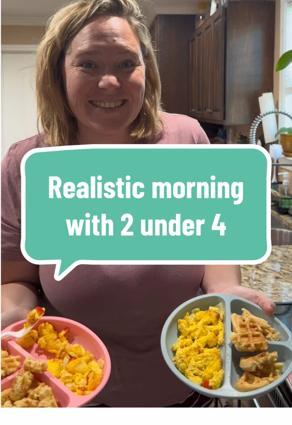 Happy Sunday! Today has already been a struggle. 🥲 #toddlers #morningstruggles #happysunday #terriblethrees #toddlerfoodideas 