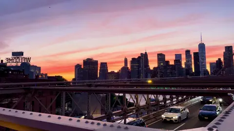 🗽Visiting the most beautiful places in NYC 🌆✨ #fyp #NYC #DailyVlog #sunset #travel      YouTube: youtube.com/@iovehh 📸 Instagram: @IOVEHH