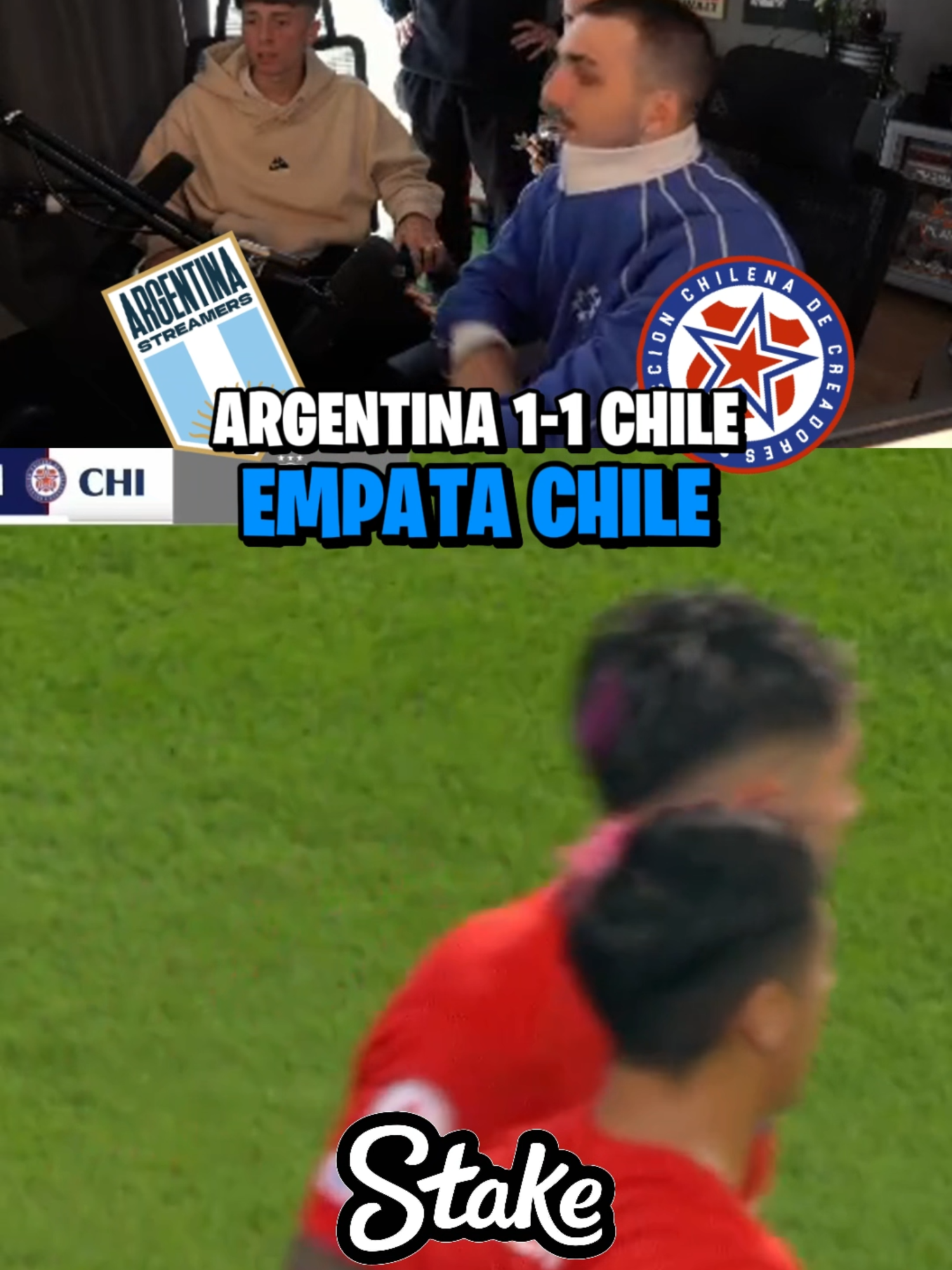 Empato chile #mundialdecreadores #iwc2025 #kick #coker #argentina #chile