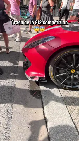 Crash de la 812 compétizion plaza 😨
