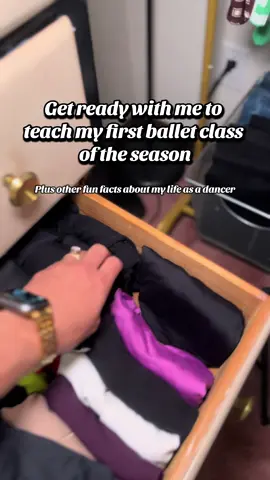 A morning in the life of a part-time ballet teacher  #ballet #balletdancer #grwm #balletteacher #balletcore 