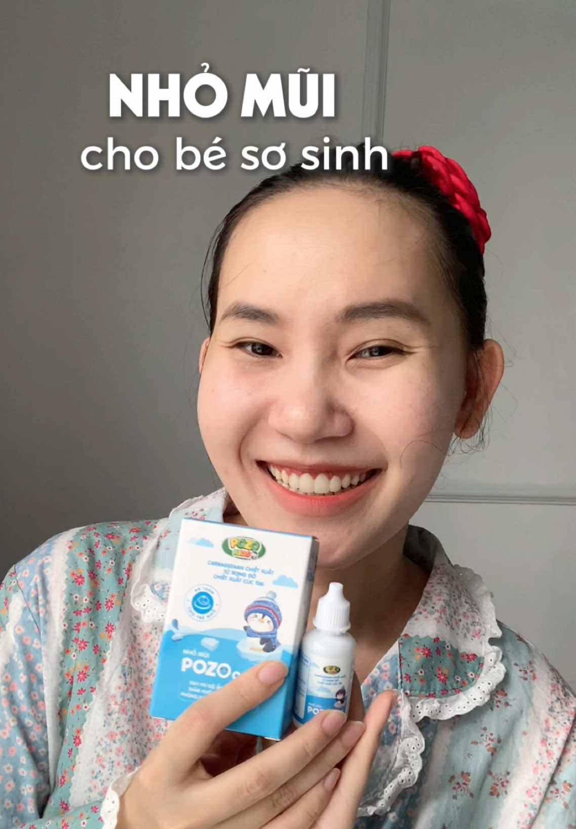 Nhỏ mũi bảo vệ con khi cho con nằm máy lạnh nhé các mom  #mebimsua #béna🐍 #nhomuidieuhoa #besosinh #pozokids 