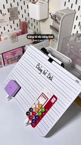 Sắm em này để học bài được nè #vanphongpham #bangtutrang #deli #dungcuhoctap #xuhuong 