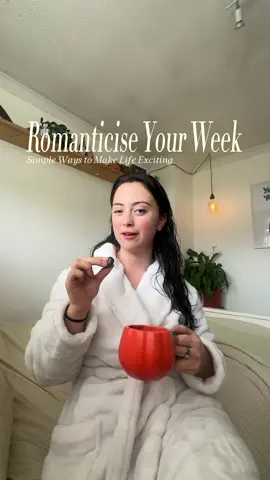 A few things you can to romanticise the week ahead 🥐🍂🫶🏻 #romanticiseyourlife #sundayreset #SelfCare #routines #habits 