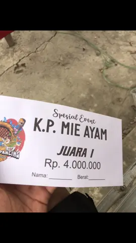 Spesial event #galatamaikanmas #kpmieayampasinan 
