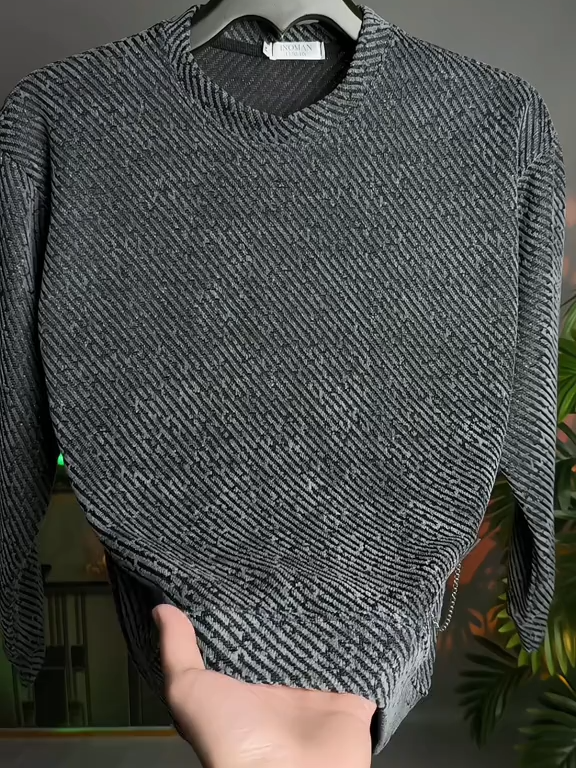 Áo dạ nam phối kim tuyến cá tính. áo thun nam dài tay vải dạ dày dặn phong cách 2025 #viralvideo #aothudong #aothunnam #thoitrangnam #aokhoacthudong #aokhoackesoc #aokhoacgio