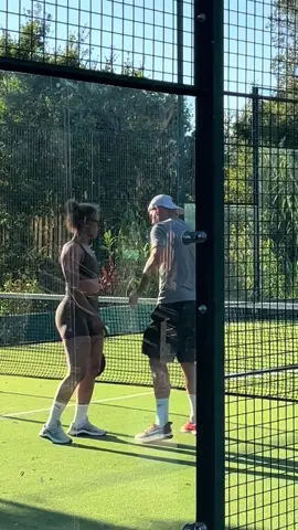 Padel training  #fyp #couple #sportlover #mixedcouple 