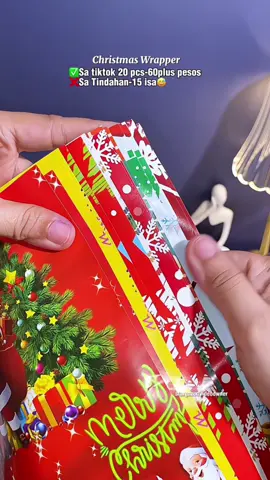 Replying to @RecosbyJoie 🎀 Sobrang nura dito sa tiktok!#christmaswrapper #wrapper #giftwrapper 