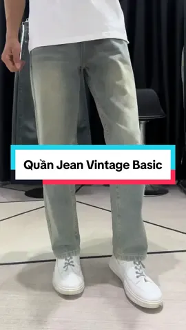 Quần Jean Nam Xuông Đứng Vintage#quanjeannam #MELLIXI #vintage #xuhuong 