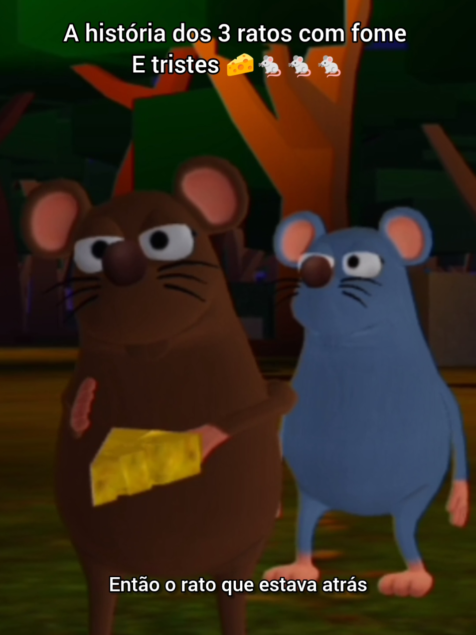 Os três Ratos 🧀🐁🐁🐁  #fyp #whinderssonnunes #roblox #humor #historia 