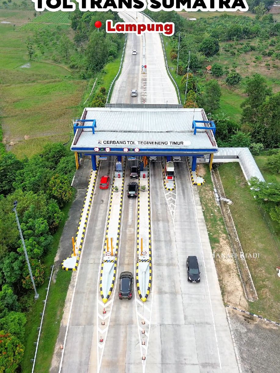 Siapa nih yang pernah lewat jalan tol ini yuk merapat,,  📌Tol trans Sumatera #Toltranssumatra #gerbangtoltigeneneng  #tollampung #lampung  #pintumasuktolbatanghari