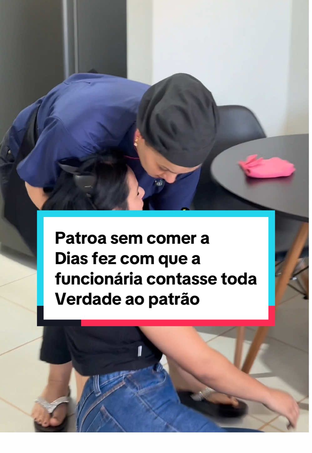 Patrão não acredita o motivo porque sua mulher estava sem se alimentar a dias. #novelas #telenovelas #flypシ #video_viral 