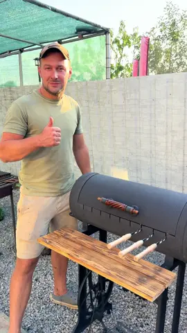 Тепер ви знаєте,що зробити з старого балону🔥🥩 Дякую @vitals.ua за якісну кутову шліфувальну машину👍🤝  #Vitals #дача #сад #будинок #своїмируками     