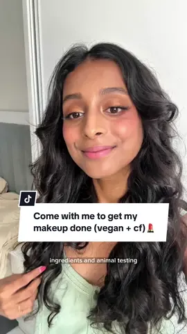GRWM for wedding festivities with vegan & cruelty makeup only💄💋 Everything we used for my makeup trial with @Pris 💖 @Charlotte Tilbury Airbrush Flawless Setting spray, Magic Cream @IT Cosmetics cc natural matte “Neutral Tan” @tarte cosmetics Shape Tape Concealer 44H to conceal and highlight at the same time 25th Anniversary eyeshadow palette golden eyeshadow Tarte Glamazon Mini Palette for bronzer and highlighter  Tarte eyeliner smoked out with some brown shadow for a super soft look! Tartelette XL tubing mascara Tarte Maracuja Juicy Lip Plump “Primrose” @Anastasia Beverly Hills Blurring Serum Blush in Plum @Kosas Blush Is Life Baked Brightening blush  Kosas Lip liner “Beyond” @Flortte Official 2-in-1 eyebrow pencil shade 01 ✨Vegan Lashes from Korea ✨ @DunGüd hair products  #vegan #crueltyfree #grwm #makeup #beauty 