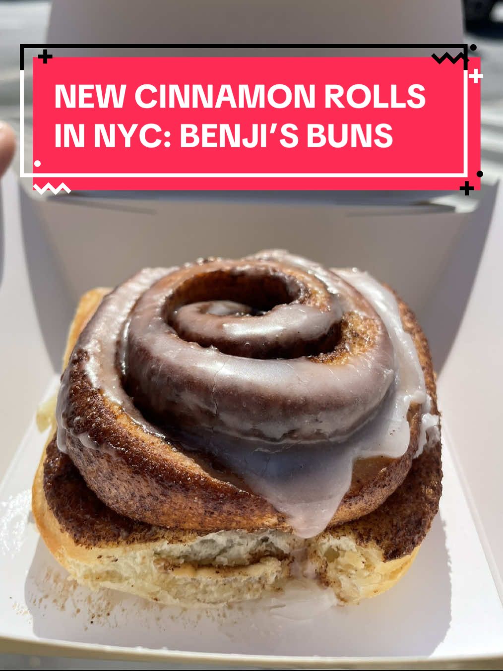 comment your favorite cinnamon roll in nyc! 🤩 @benjisbunsnyc #nycfood #cinnamonroll #nyccafe #nycdesserts #cinnamonrolls 