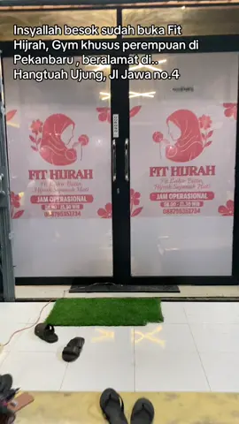 Mau gym tp ga percaya diri , yuk ke Fit Hijrah gym khusus perempuan pertama di Pekanbaru #gym #pekanbaru 