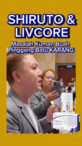 Ibunya ada sakit di buah  pinggang ada batu karang  #livcorebelixz  #shirutotestimonial 