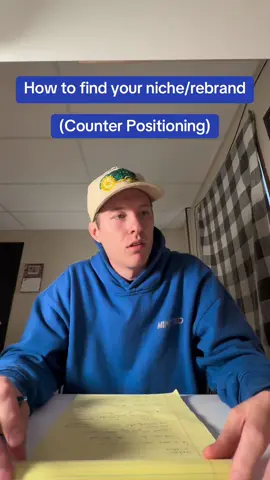 Answering all niche and branding questions in the comments, let’s ride