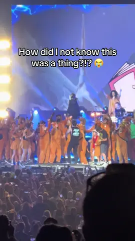 For ‘What’s New Scooby Doo’, Simple Plan brings up everyone dressed as Scooby Doo characters to the stage. So cool! #scoobydoo #simpleplan #concert  There was a bonus Perry for Bowling for Soup too!