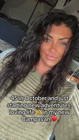 Life begins at 45 ! #womanintheir40s #vanlife #genx #travel #single 