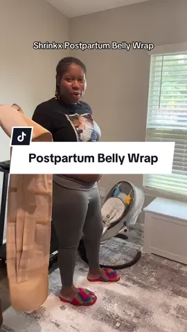 Hospital bag must have 👏 postpartum belly wrap #momtok #hospitalbag #bellywrap #postpartumjourney 