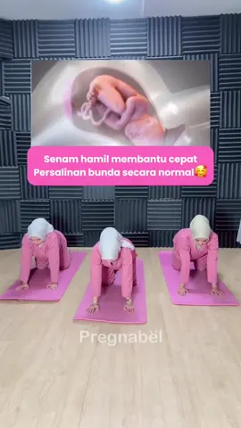 Siapa disini bumil yang sudah mendekati persalinan? Yukk rutin lakukan gerakan ini🥰🙌🏻 #fyp #senamhamil #yoga #senamsehat #senam #bumil #persalinan #persalinannormal 