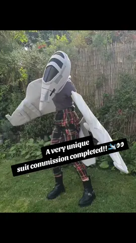 Comission post!!! F-18 Fighter Jet inspired suit for Cosine Tangent Sine on Instagram! This was such a pleasure to make such a unique, incredible suit!! 🛩💙💙 #uniquefursuit #furryfandom #mechfursuit #planefursuit #ukfursuitmaker