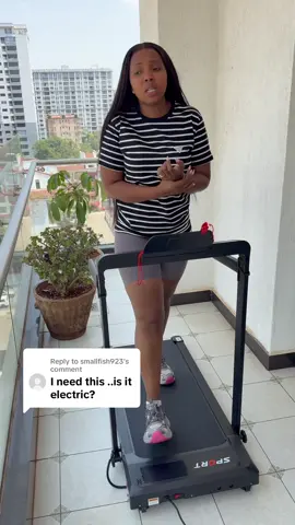 Replying to @smallfish923 #shiquohonestreviews #walkingpad #exercise #weightloss #kenyantiktok🇰🇪 
