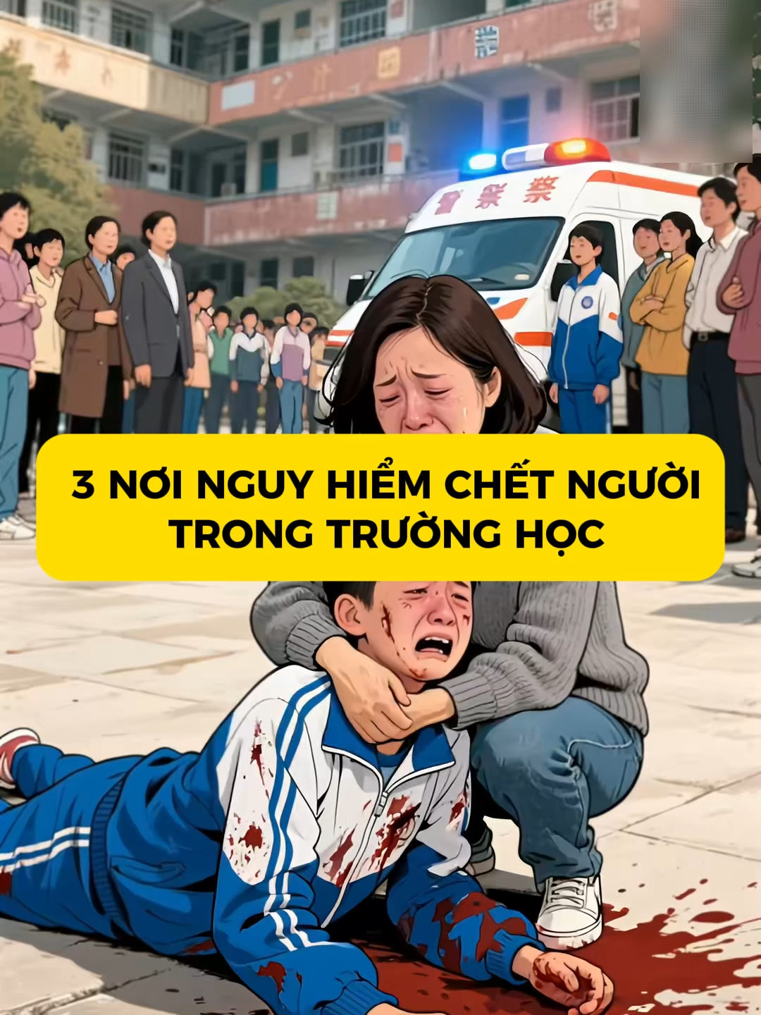 3 nơi nguy hiểm trong trường học cha mẹ cần dặn con. #tienphongbooks #baovebanthan #nuoidaycon #contraiatubaoveminhlaquantrongnhat #sachthieunhi #congaiatubaoveminhlaquantrongnhat