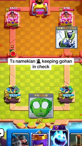 Goku you did what? #clashroyale #dragonballz 