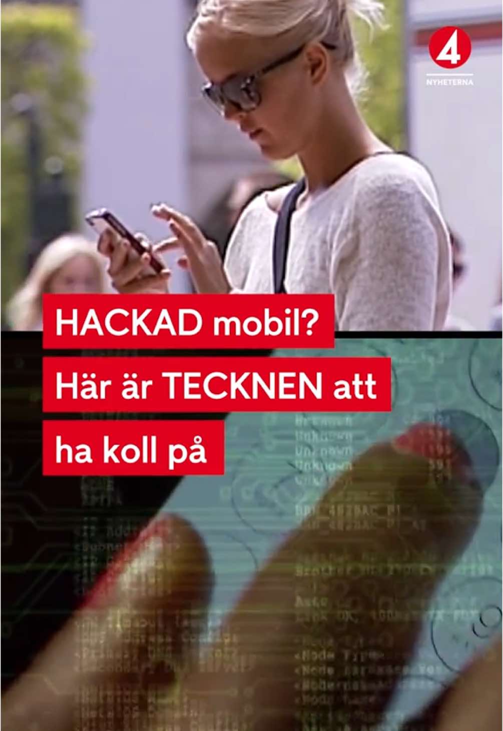 Smarta mobiltelefoner är numera oumbärliga för många av oss. Samtidigt utgör de även en säkerhetsrisk – om du inte vet hur du ska skydda dig mot spårning. – Om det händer konstiga saker med mobilen kan det vara en elak trojan i mobilen, säger Åsa Schwarz, säkerhetskonsult.