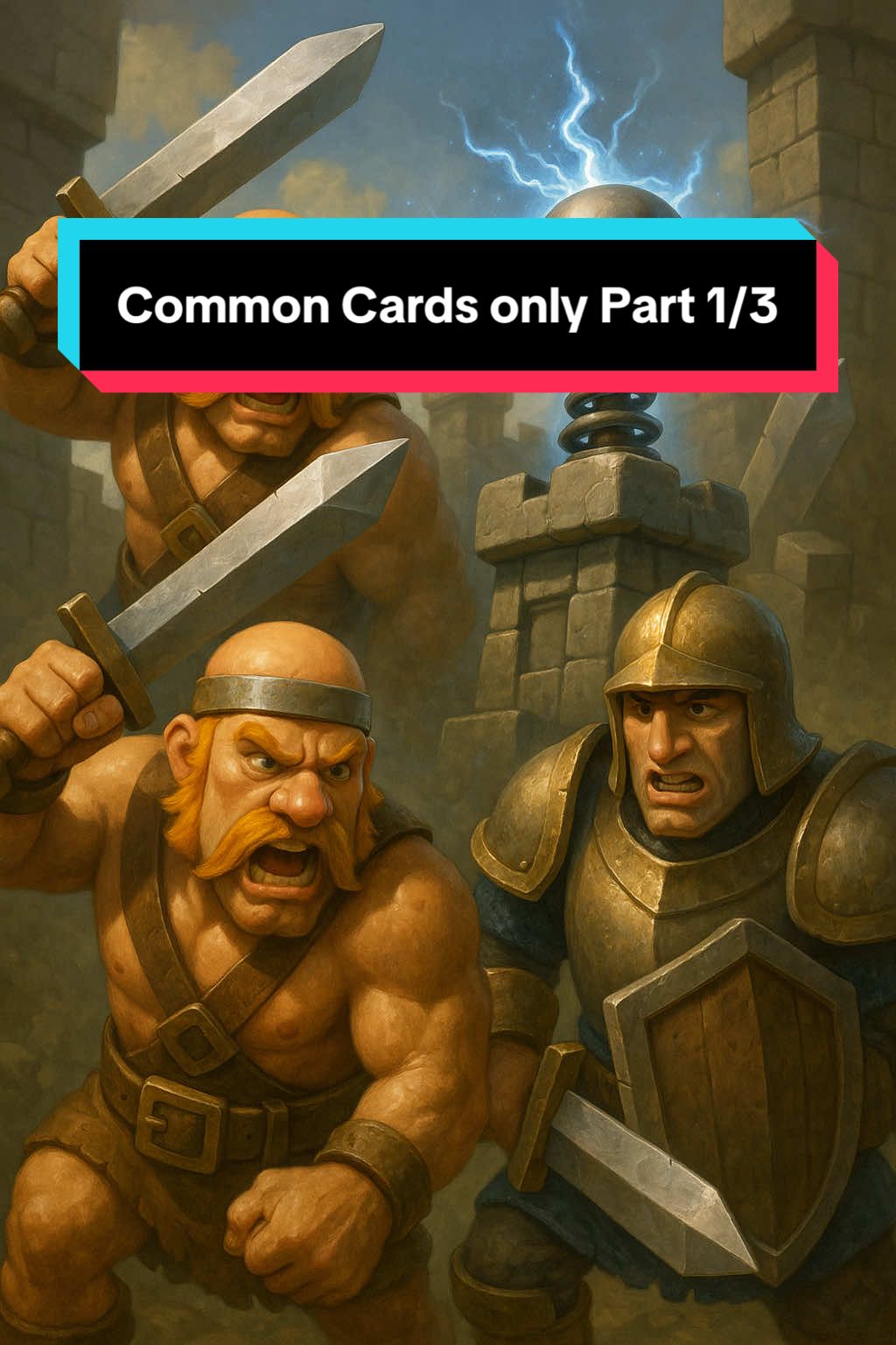 Common Cards only?😵‍💫 Können wir gewinnen?🏆🔥 #clashroyale #challenge #gamingclips #deutsch 
