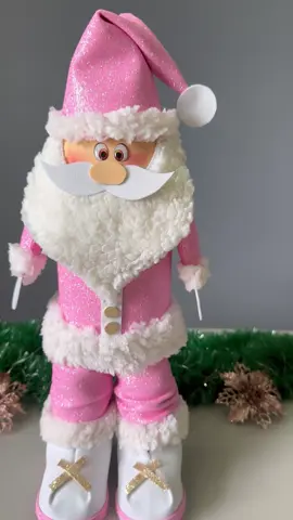 Papai Noel para decoração de Natal! #merrychristmas #decoracaodenatal #feitoamao #natal 
