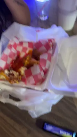 One thing about my bsf, she don’t play about her food🍗 #fyp