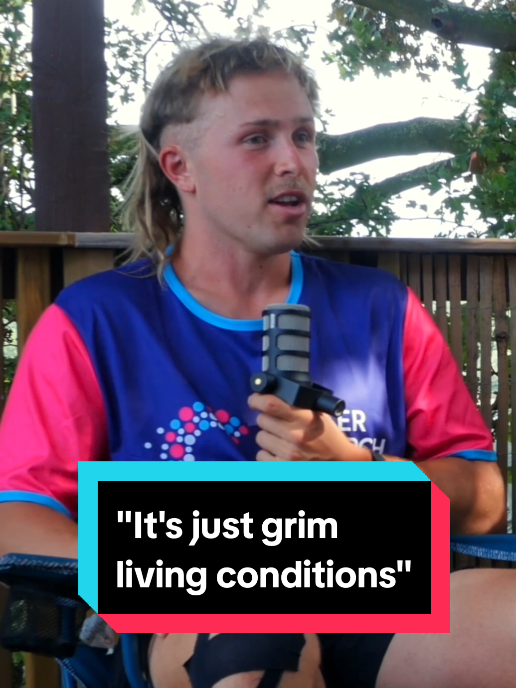 Running marathons and sleeping in a caravan 😅  EPISODE OUT NOW ON ALL PLATFORMS 🚨🎧  #fyp #Running #cancerresearch #lambros #marathon 