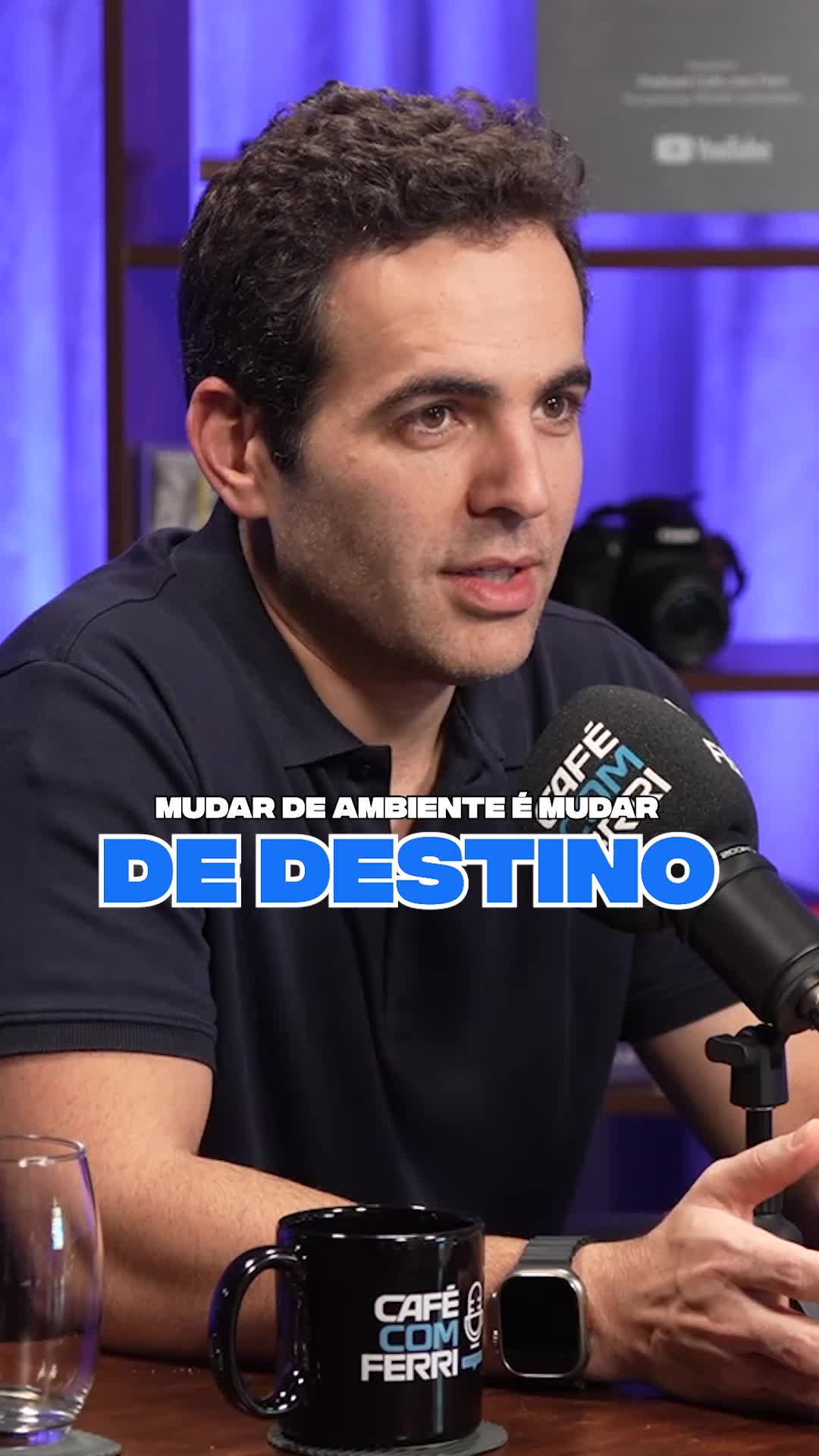 Mudar de ambiente é mudar de destino? No Podcast Café com Ferri, discutimos isso com Samer Agi. Qual é a sua opinião? 👇🏻 Assista ao episódio completo em nossos canais oficiais. #PodcastCafeComFerri #Ferri #CafeComFerri #SamerAgi #MudarDeAmbiente #Sucesso #PodcastDeNegócios