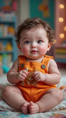 cute baby 🥰🥰.#babysaymama #babylovemama #aibaby #cutebabies #babyvideo 