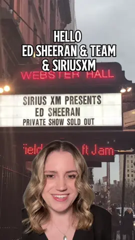 Just throwing it out there for all Ed Sheeran things I am available to attend… let’s do this again 😅 💕@siriusxm @SiriusXM Hits 1 @Ed Sheeran HQ @Ed Sheeran #edsheeran #play #edsheeranfan  #edsheeranconcert #CapCut 