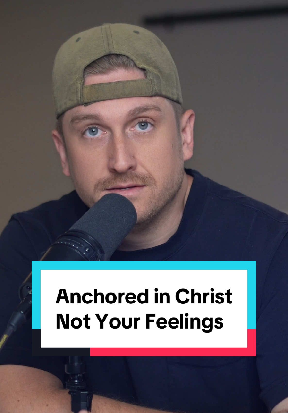 Christ is your anchor…not your feelings.  #christalone #faithalone #pietism #faith #trustchrist 