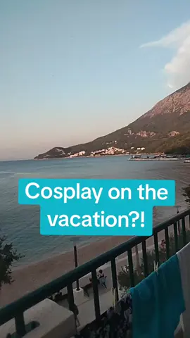 Yeah, actually I'm in Croatia and I bring cosplay with me hehe 🤭🤭 #projectsekai #projectsekaicosplay #shizukuhinomori #shizukuhinomoricosplay #moremorejump 