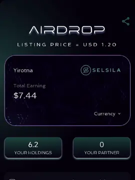 Fresh Airdrop Selsila Join to earn now 🎊🎁💲 Link tautan👉https://selsi.io/?ref=Yirotna6342 Airdrop kyc mining ustd #selsilaairdrop #kripto #tranding 