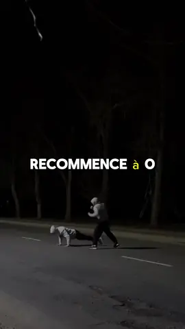 Recommence a zero… #motivation #mindset #stayhard #viral 