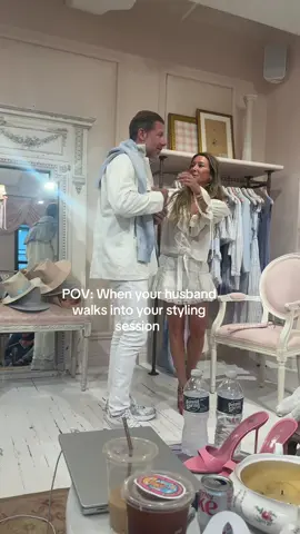 Do we need guys in fashion week? #fashionweek #fit #couple #loveshackfancy #nyc 