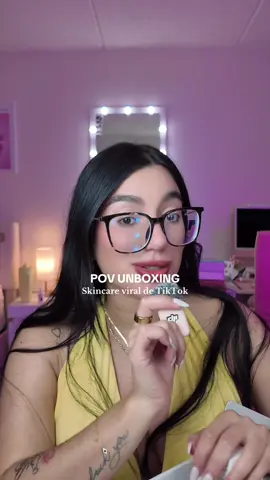 El skincare de influencers últimamente la está rompiendooooo ✨  #fyp #povskincare #viral