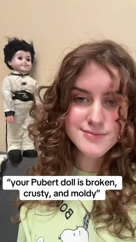 He’s getting a makeover this Halloween I promise! #pubert #addamsfamily #pubertaddams #wednesdayaddams #halloween 