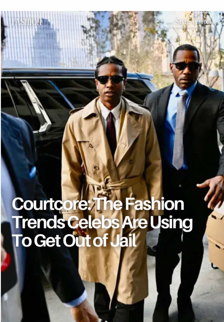 The courtroom is the new runway. 🧑🏽‍⚖️ and these are our top celebs leading the way to ‘courtcore’  Want to know more about the internets latest fashion trend? Click the link in our bio now 🔗 #courtcore #celebritystyle #fashion #cardib #stylecartel @A$AP ROCKY @Rihanna @Anna Delvey @Kim Kardashian @Kris @Cardi B @SAINT LAURENT @Valentino @JeanPaulGaultier @marcjacobs 