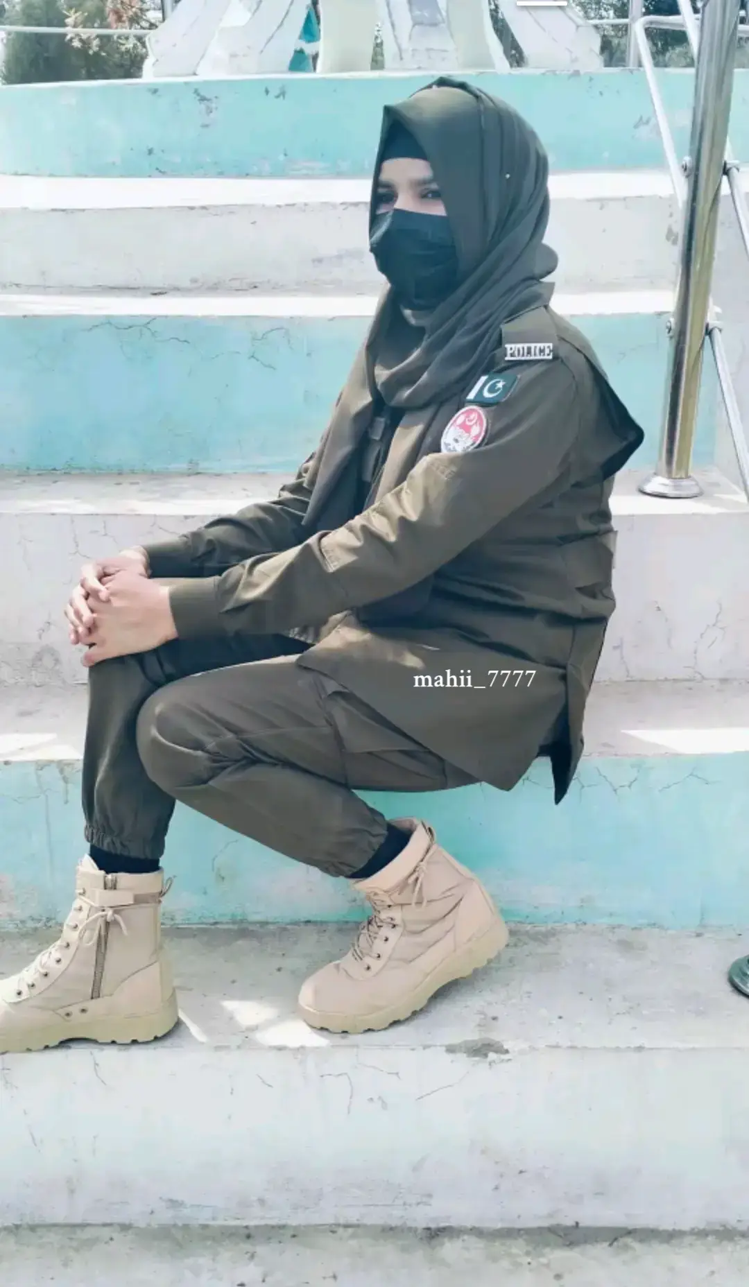 🥹🖤#mahiijutii #punjabpolicegirls #elitecommando 
