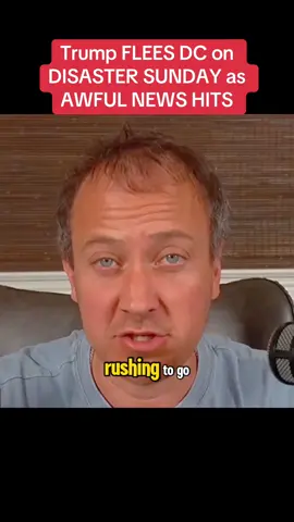 Trump FLEES DC on DISASTER SUNDAY as AWFUL NEWS HITS #new #news #breakingnews #whitehouse #donaldtrump 